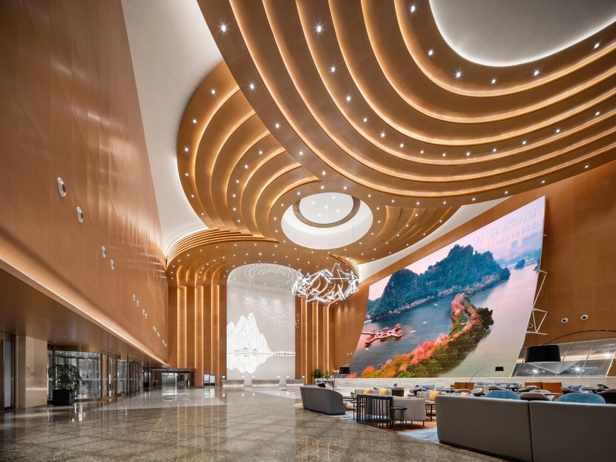 מלון Wyndham Grand Zhaoqing Downtown מראה חיצוני תמונה